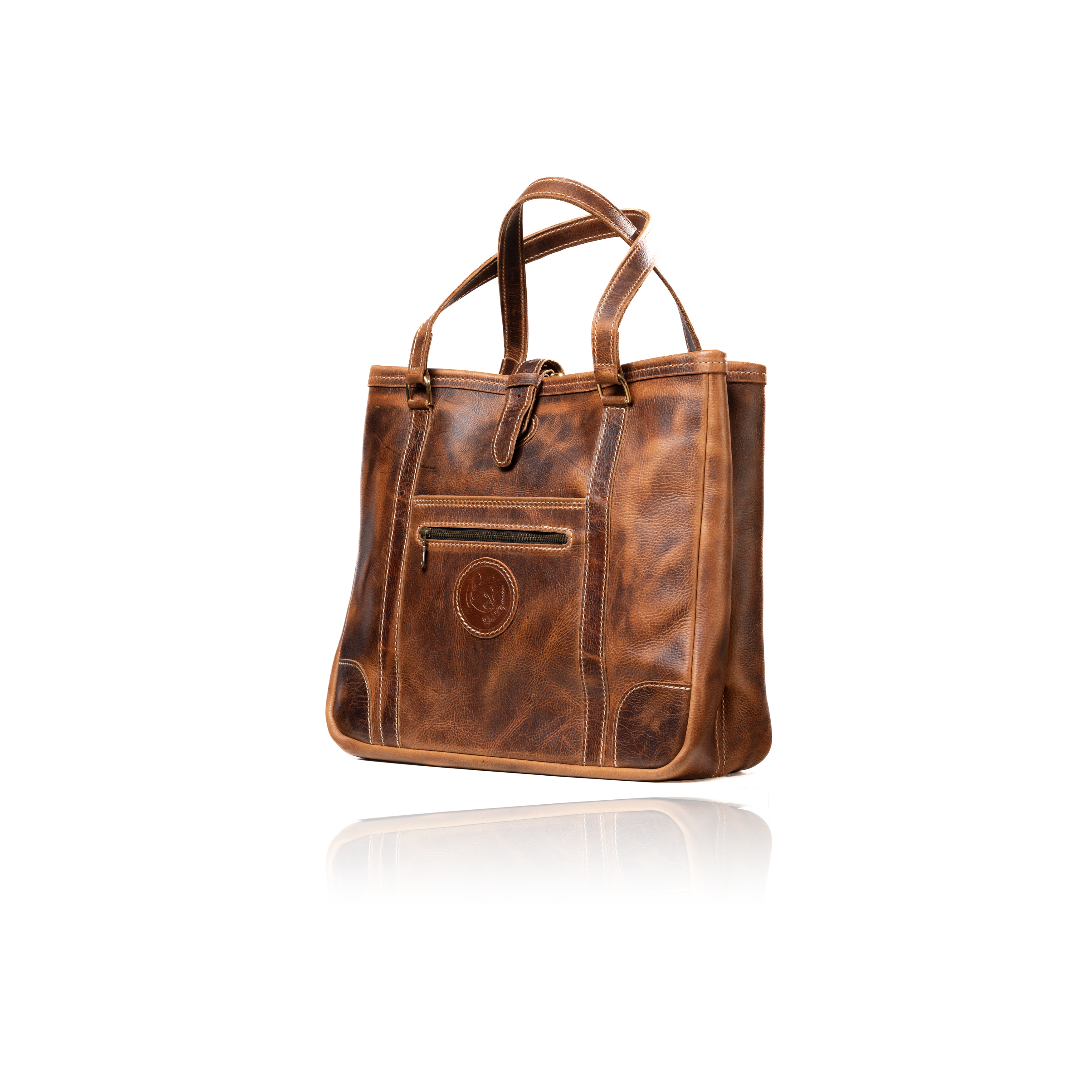 The Jean Maxi Tote – Commando Tan