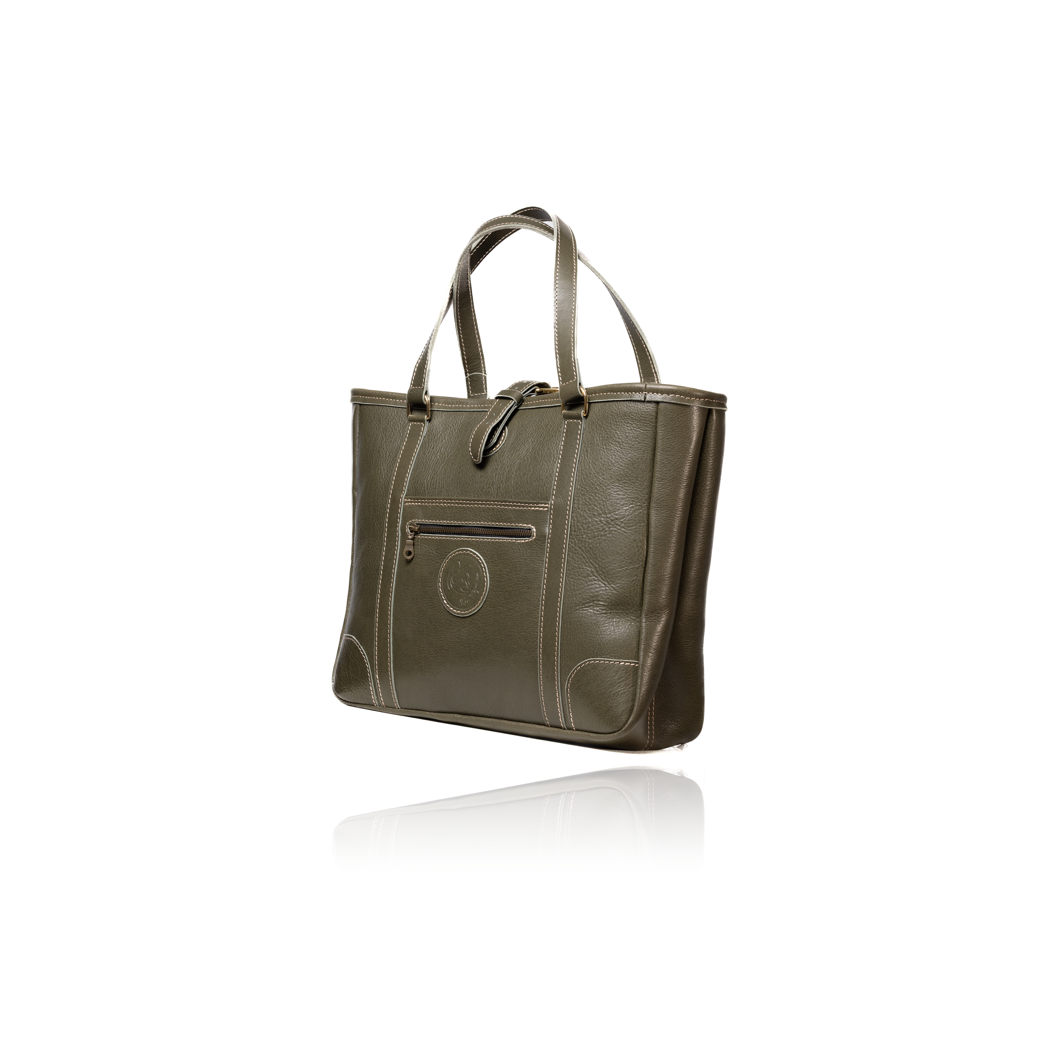 The Jean Maxi Tote - Olive Green