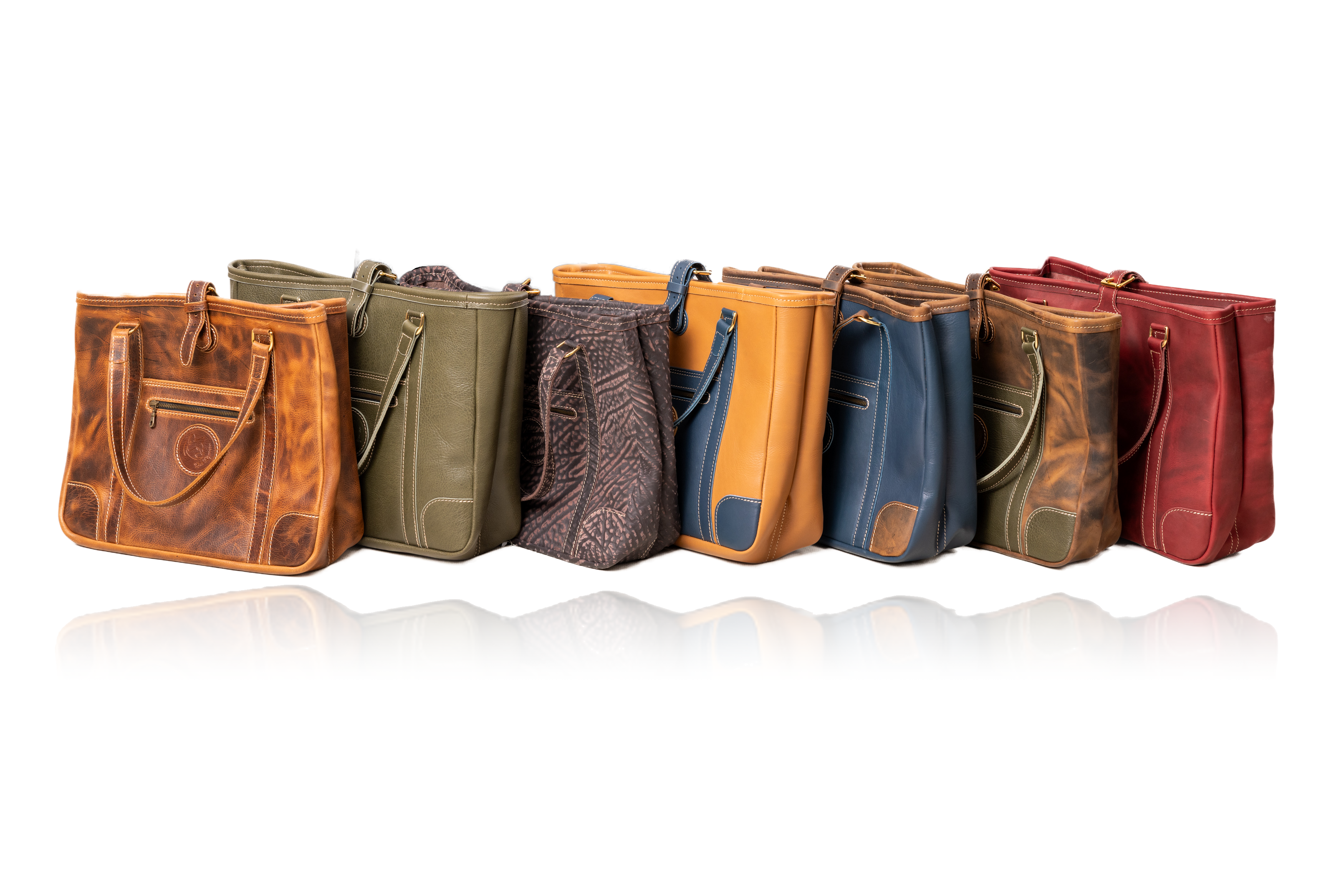 The Jean Maxi Tote - Burgundy